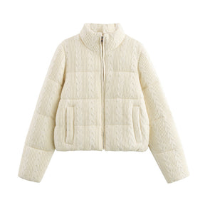 Fluffy Knit Jacke