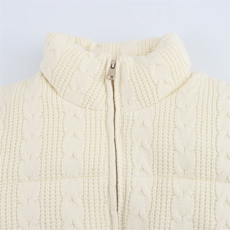 Fluffy Knit Jacke